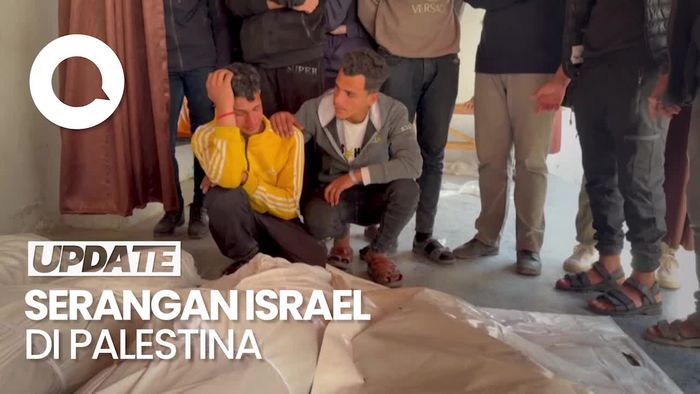 Video: Israel Lancarkan Serangan Udara ke Gaza, 4 Orang Tewas