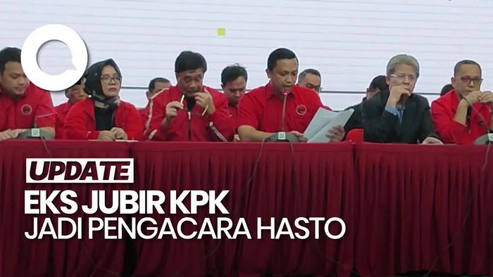 Video PDIP Tambah 17 Pengacara untuk Hasto Kristiyanto, Ada Eks Jubir KPK
