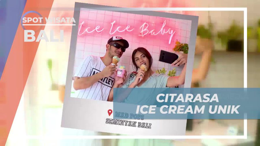 Mencicipi Ice Cream Unik di Mads Pop, Bali