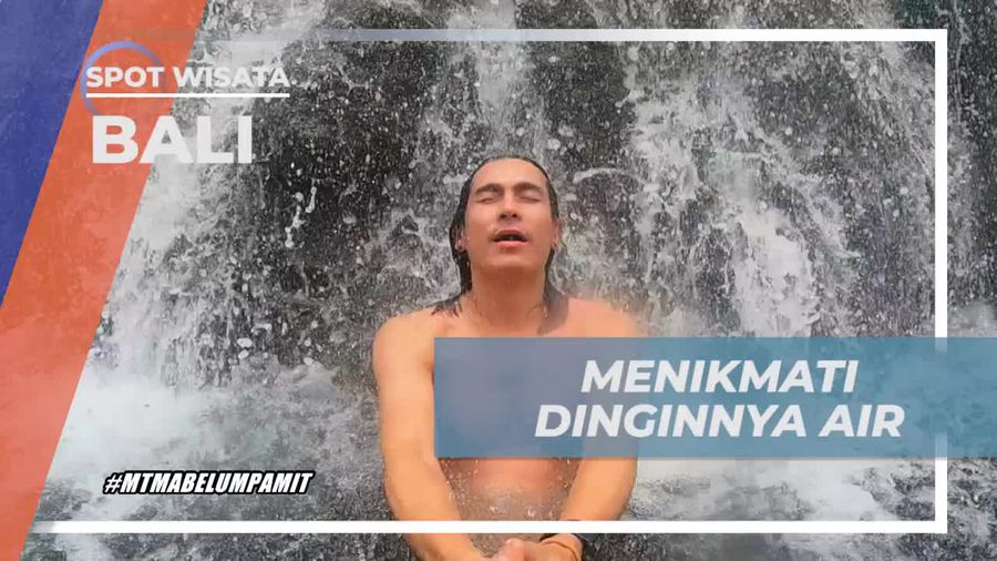 Menghilangkan Penat dengan Menyentuh Air Dingin di Bali