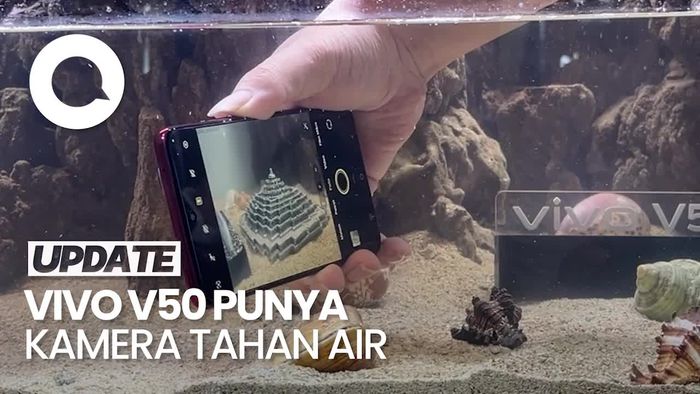Video: vivo V50 Hadir dengan Kamera Smartphone yang Tahan Air 