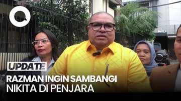 Video Razman Sambangi Polda Metro, Sampaikan Keinginan Temui Nikita Mirzani