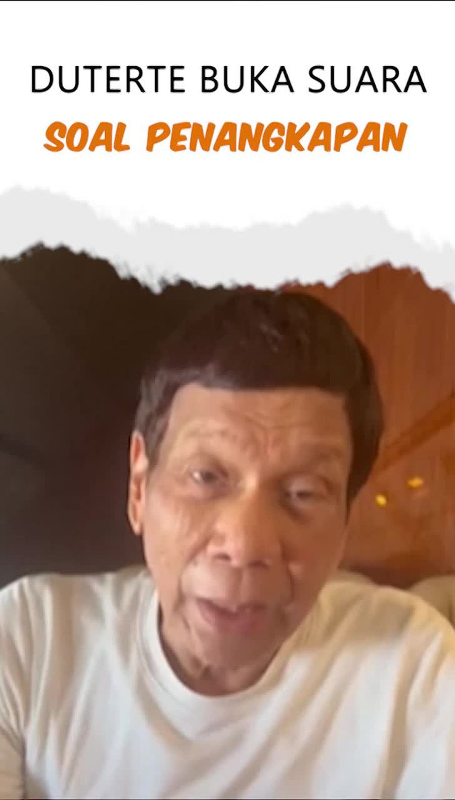 Video Duterte soal Ditangkap ICC: Biarlah, Jika Memang Takdirku