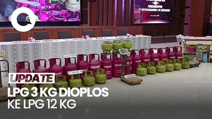 Video: Bareskrim Polri Ungkap Pengoplosan LPG 3 Kg di Bogor-Bekasi-Tegal