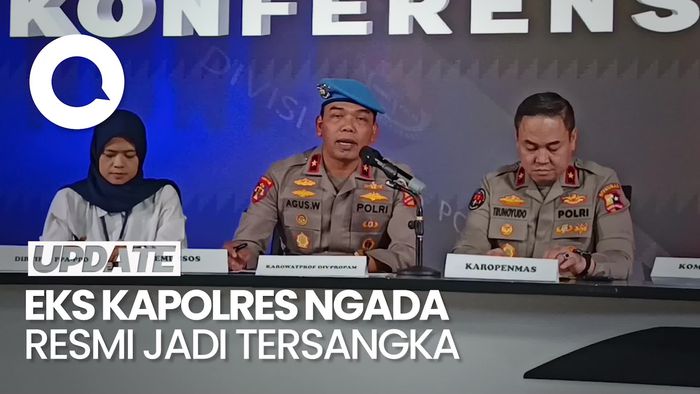 Video: Eks Kapolres Ngada Jadi Tersangka, Ditahan di Bareskrim Polri