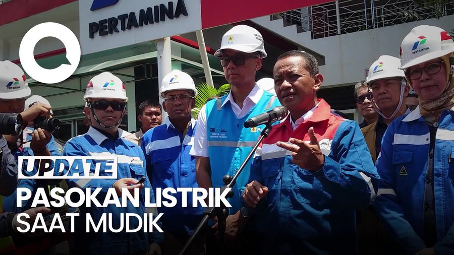 Video: Bahlil Pastikan Pasokan Listrik Aman Selama Arus Mudik Lebaran 2025