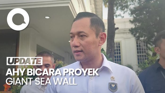 Video AHY bicara Proyek Giant Sea Wall Usai Dipanggil Prabowo