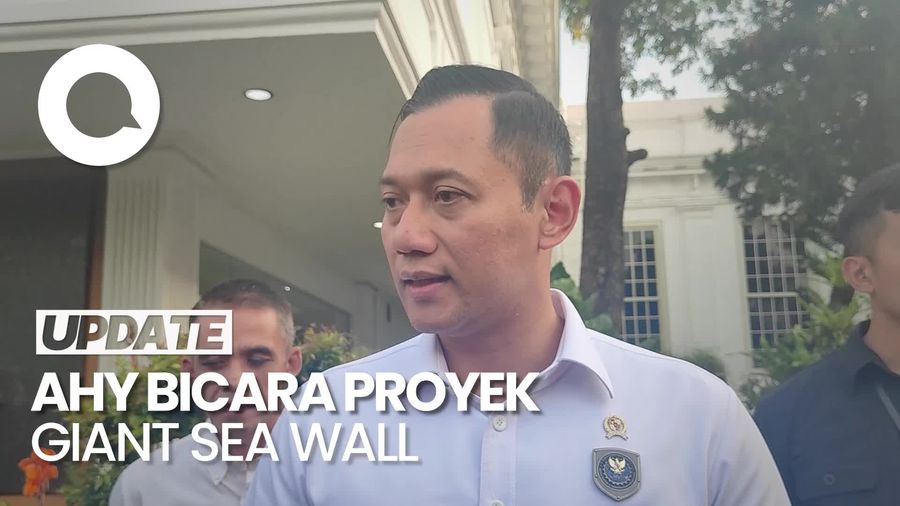 Video AHY bicara Proyek Giant Sea Wall Usai Dipanggil Prabowo