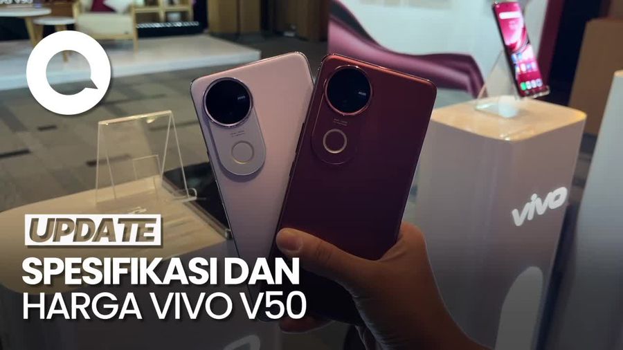 Video: Intip Spesifikasi dan Harga vivo V50 yang Resmi Dirilis di RI