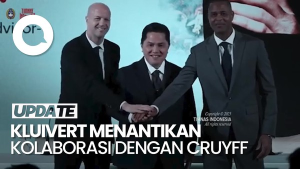 Video: Kluivert Bicara Alasan Minta Jordi Cruyff Jadi Penasihat Teknis Timnas