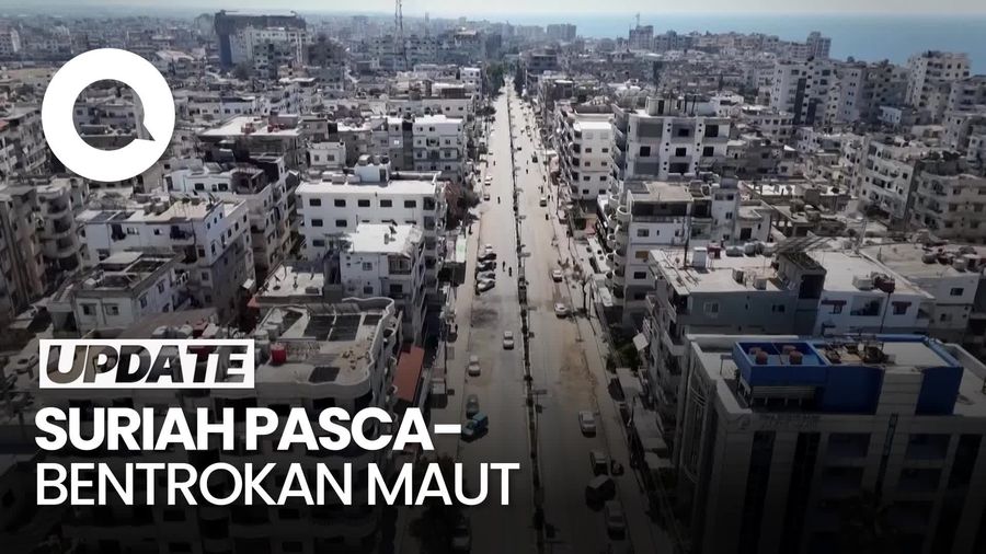 Video dari Udara: Suriah Pasca-bentrokan Berdarah Tewaskan Ribuan Orang