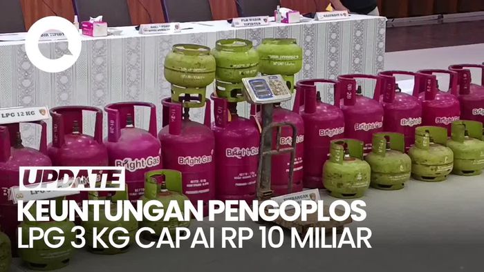 Video: Pengoplos LPG 3 Kg di Bogor-Bekasi-Tegal Raup Untung Rp 10 M