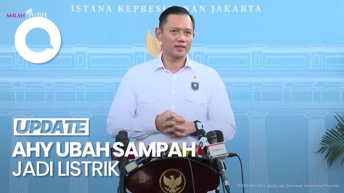 Video Diperintah Prabowo, AHY Bakal Konversi Sampah Jadi Energi Listrik