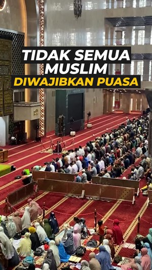 Video 7 Golongan Muslim yang Tak Wajib Puasa Ramadan