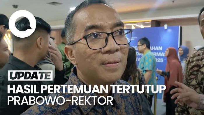 Video: Mendiktisaintek Ungkap Hasil Pertemuan Tertutup Prabowo-Rektor di Istana