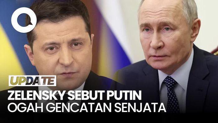  Video Zelensky Sebut Putin Ogah Gencatan Senjata dan Takut Memberi Tahu Trump