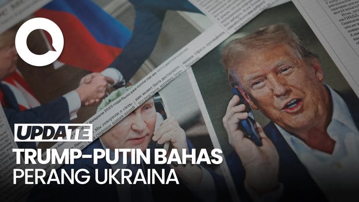 Video Trump Bicara dengan Putin, Klaim Perang di Ukraina Akan Berakhir