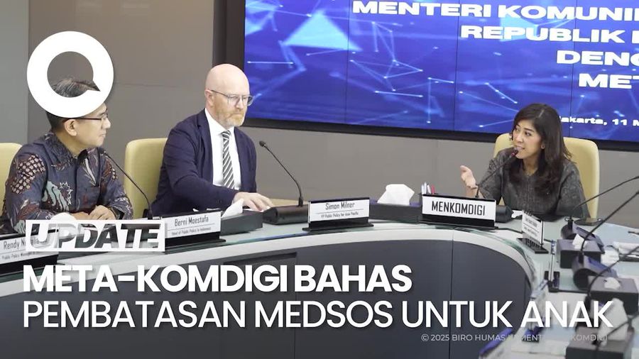 Video: Bertemu dengan Komdigi, Meta Bahas Perlindungan Anak di Medsos