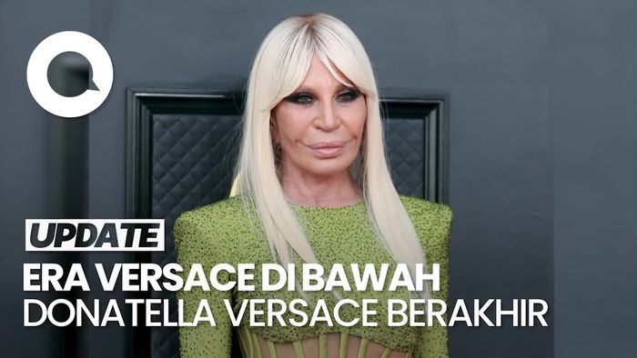 Video: Pakar Fashion soal Donatella Versace Tak Lagi Jadi Chief Creative Officer