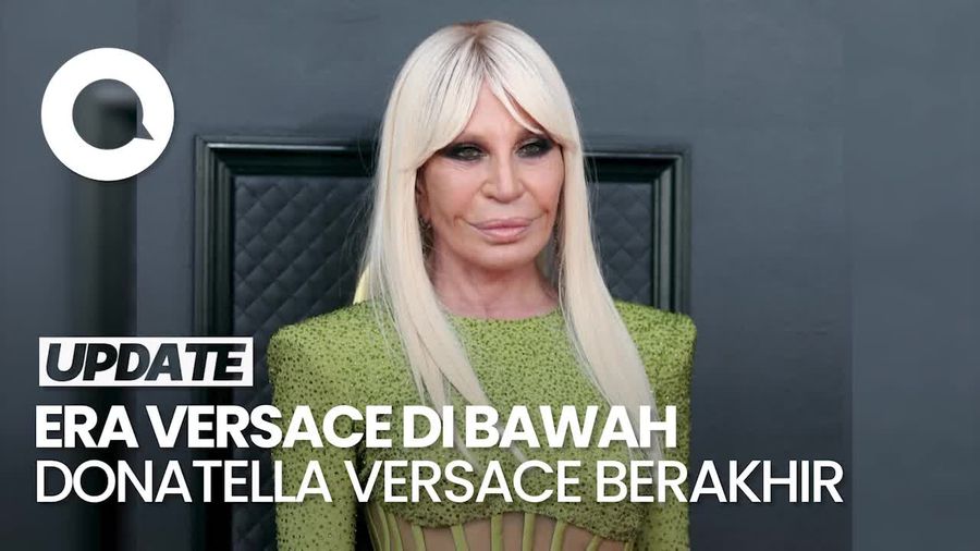 Video: Pakar Fashion soal Donatella Versace Tak Lagi Jadi Chief Creative Officer