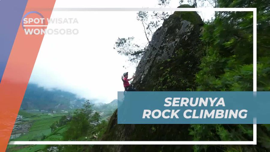 Menghadapi Tantangan Seru Rock Climbing di Watu Lancip, Wonosobo