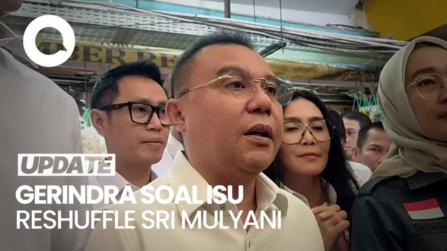 Video Gerindra Tegaskan Tak Ada Wacana Reshuffle Sri Mulyani: Isu Tak Berdasar