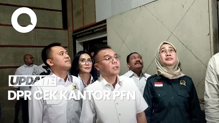 Video Wakil Ketua DPR Gelap-gelapan Saat Cek Kantor PFN: Ini Horor Banget