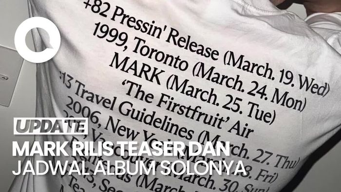 Video: Mark NCT Rilis Jadwal Album Solonya, Kapan?