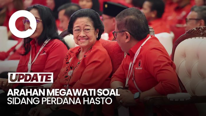 Video PDIP Ungkap Arahan Megawati Soal Sidang Perdana Hasto: Solid