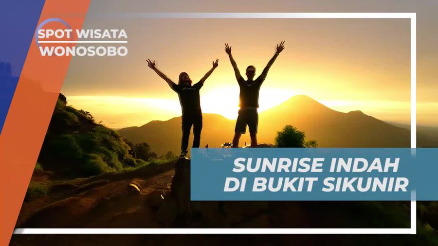 Seruput Kopi Hangat sambil Menikmati Keindahan Bukit Sikunir, Wonosobo