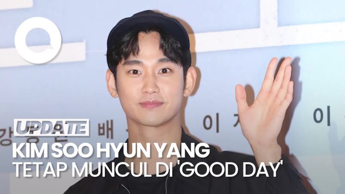 Video Kim Soo Hyun Tetap Syuting Good Day di Tengah Kontroversi, Tapi...