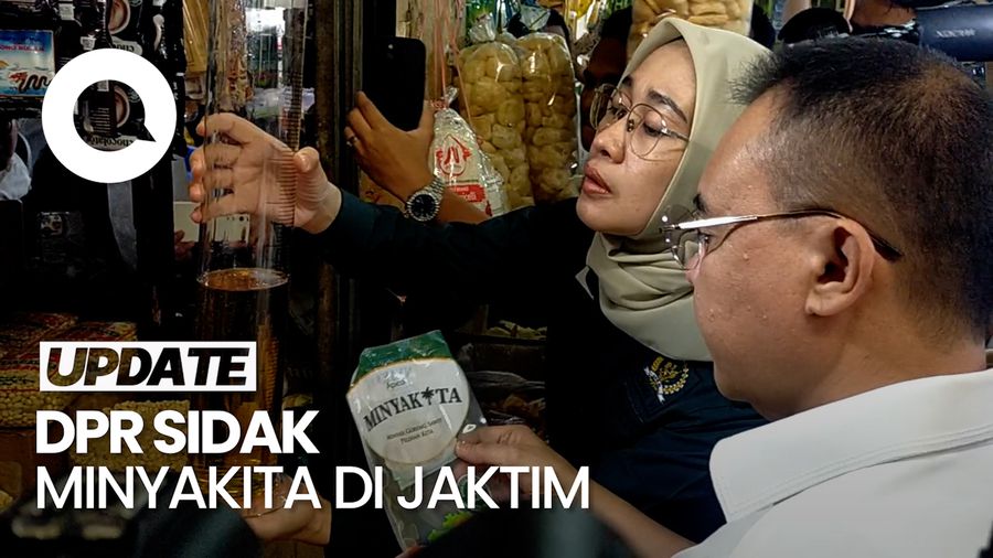 Video: Sufmi Dasco-Komisi VI DPR Sidak Minyakita di Pasar Kramat Jati, Ini Hasilnya