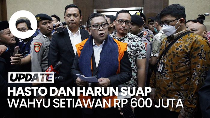 Video: Terkuak! Hasto-Harun Masiku Suap Wahyu Setiawan Rp 600 Juta