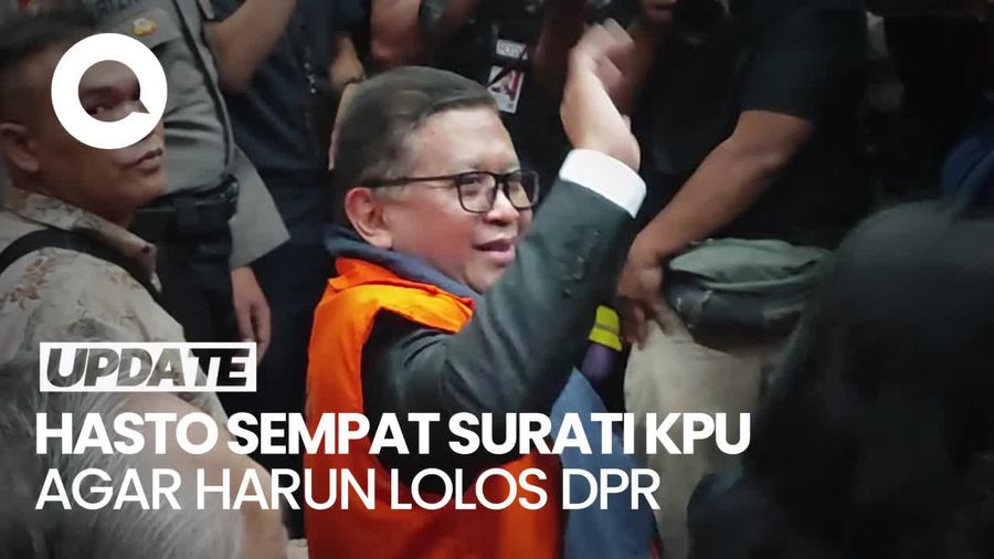 Video: Jaksa Bongkar Upaya Hasto Loloskan Harun Masiku ke DPR