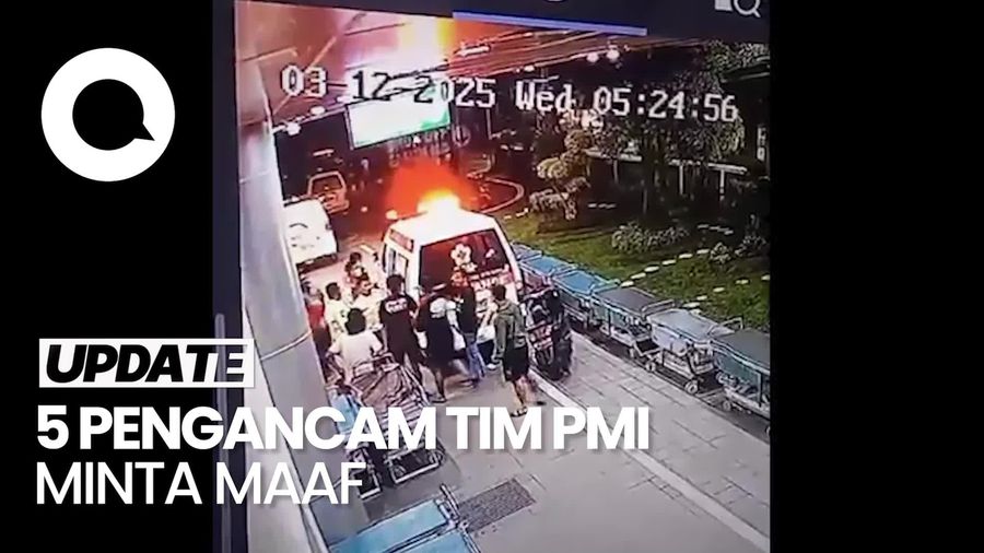 Video Ancam Bakar Tim PMI, 5 Rekan Korban Kecelakaan Minta Maaf