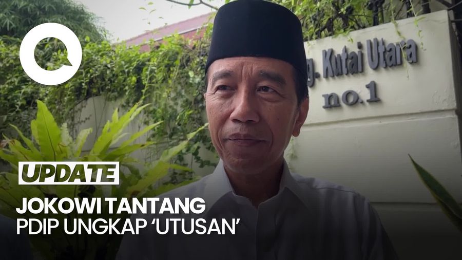 Video Jokowi Tepis Kirim Utusan Agar Dirinya Tidak Dipecat dari PDIP