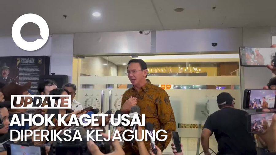 Video: Yang Bikin Ahok Kaget Usai Diperiksa Kejagung
