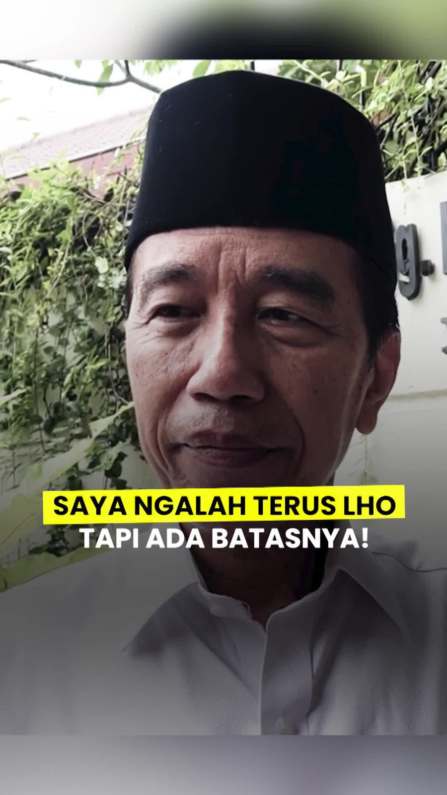 Video Jawaban Tegas Jokowi: Difitnah hingga Dimaki Saya Diam, Tapi Ada Batasnya