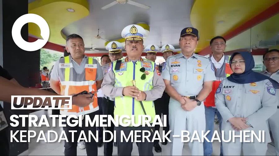 Video: Kakorlantas Ungkap Strategi Urai Kepadatan di Merak-Bakauheni saat Masa Mudik