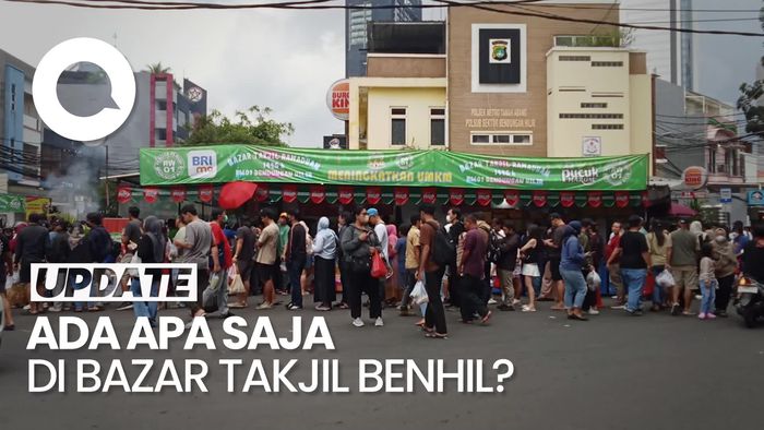 Video: Ngabuburit Berburu Takjil di Benhil