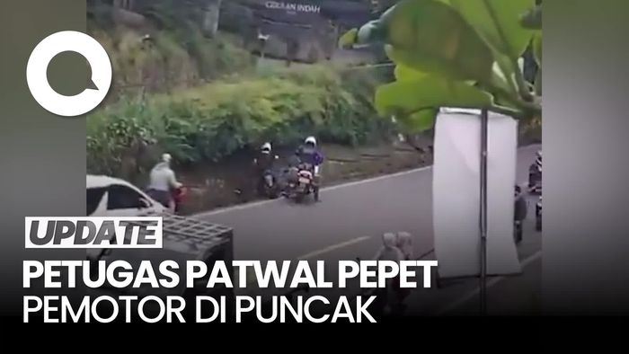 Video: Viral Oknum Patwal di Puncak Pepet Pemotor Berujung Pencopotan