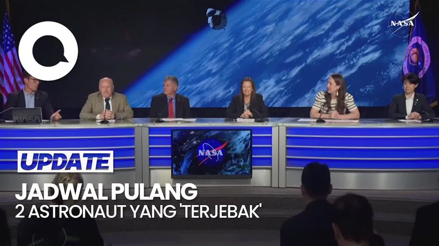 Video: 2 Astronaut yang Terjebak di ISS Dijadwalkan Pulang 19 Maret