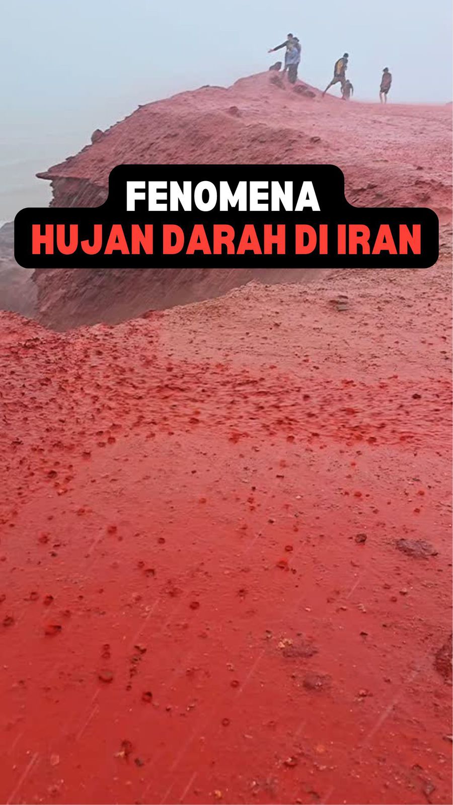 Video: Fenomena Hujan Darah di Iran Bikin Heboh. Ini Penjelasannya