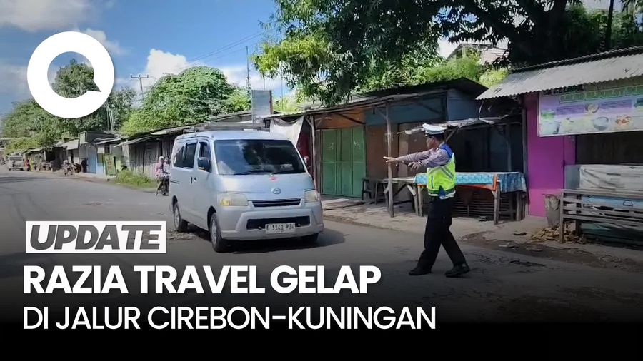 Video: Jelang Musim Mudik, Belasan Travel Gelap Terjaring Razia di Cirebon