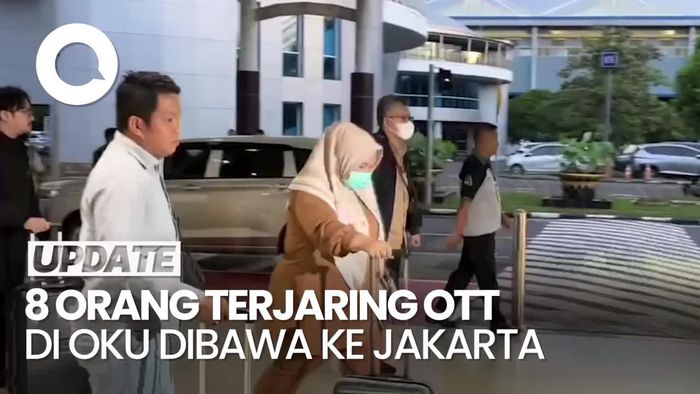 Video: Momen 8 Orang Terjaring OTT KPK di OKU Dibawa ke Jakarta