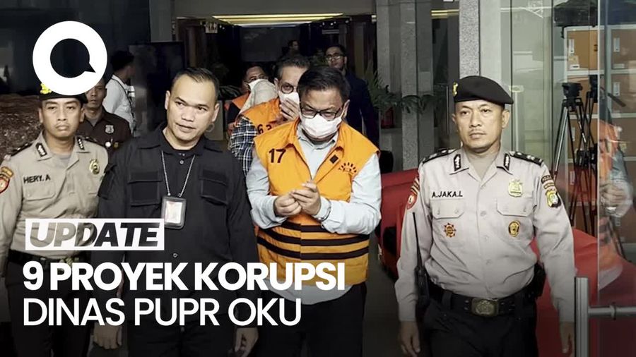 Video: 9 Proyek Korupsi Kepala Dinas PUPR dan Anggota DPRD OKU