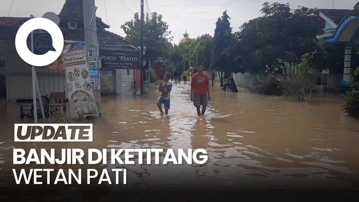 Video: Tanggul Jebol, Ratusan Rumah di Ketitang Wetan Terendam Banjir