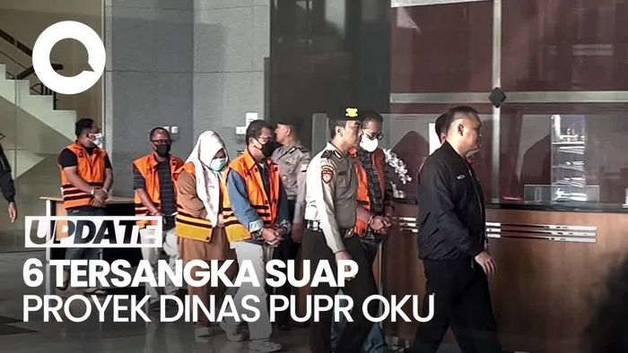 Video: KPK Tetapkan 3 Anggota DPRD-Kadis PUPR OKU Tersangka Kasus Suap