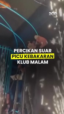 Video Detik-detik Kembang Api Sulut Kebakaran Klub Malam Tewaskan 51 Orang