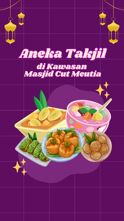 Video: Berburu Takjil di Kawasan Masjid Cut Meutia Jakarta Pusat